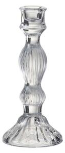 Sklenený transparentné svietnik Candelero - ∅ 9*20 cm - J-Line by Jolipa