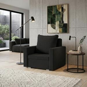 Kreslo DIZY s funkciou spania čierny