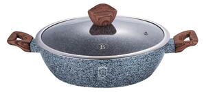 BerlingerHaus BerlingerHaus - Pekáč s mramorovým povrchom + pokrievka 28 cm šedá/hnedá BH0142 + záruka 3 roky zadarmo
