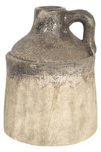 Keramický dekoračné džbán v retro štýle Village - Ø 14 * 20 cm - Clayre & Eef