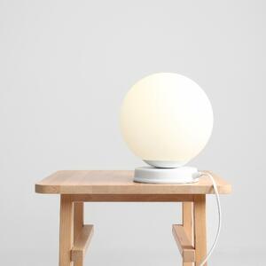 Aldex BALL WHITE | Stolná lampa v bielom prevedení Veľkosť: S