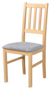 Jedálenská stolička BOLS 4 dub grandson/sivá