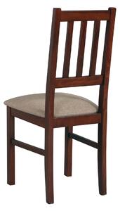 Jedálenská stolička BOLS 4 orech/svetlohnedá