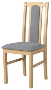 Jedálenská stolička BOLS 7 dub sonoma/svetlosivá