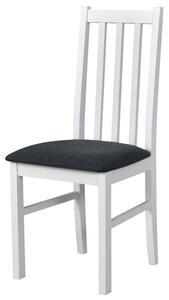 Jedálenská stolička BOLS 10 tmavosivá/biela