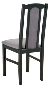Jedálenská stolička BOLS 7 čierna/antracitová