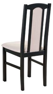 Jedálenská stolička BOLS 7 čierna/béžová