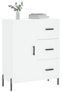 Komoda biela 69,5x34x90 cm kompozitné drevo