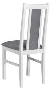 Jedálenská stolička BOLS 14 biela/svetlosivá