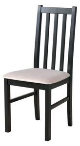 Jedálenská stolička BOLS 10 čierna/béžová