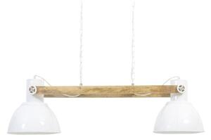Závesné svetlo Elay 2 lampy biele - 110 * 30 * 30 cm - Light & Living