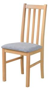 Jedálenská stolička BOLS 10 dub grandson/sivá