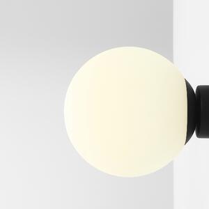 Aldex BALL BLACK | Nástenná lampa v čiernej povrchovej úprave Veľkosť: S