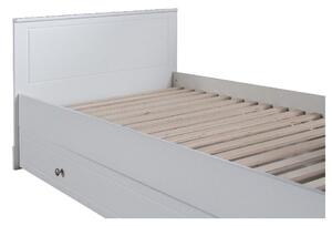 Biela zásuvka pod posteľ BELLAMY Marylou, 90 × 200 cm