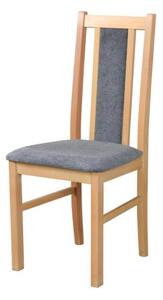 Jedálenská stolička BOLS 14 dub grandson/tmavosivá