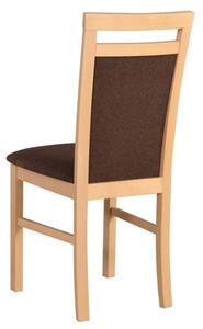 Jedálenská stolička MILAN 5 dub sonoma/hnedá