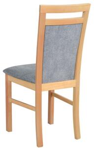 Jedálenská stolička MILAN 5 dub grandson/sivá