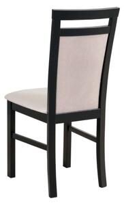 Jedálenská stolička MILAN 5 čierna/béžová