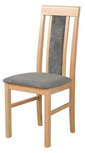 Jedálenská stolička NILA 2 buk/sivá