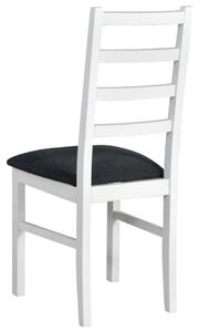 Jedálenská stolička NILA 8 tmavosivá/biela