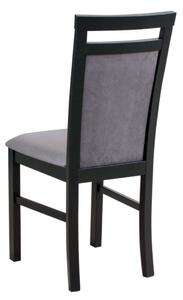 Jedálenská stolička MILAN 5 čierna/antracit
