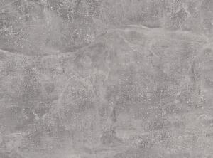 Posteľ s nočnými stolíkmi Stefan 140x200 cm, šedý beton/biela