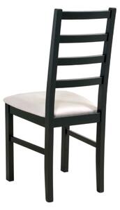 Jedálenská stolička NILA 8 čierna/béžová