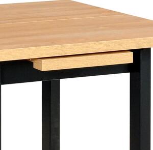 Jedálenský stôl MAXIM 7 buk/čierna