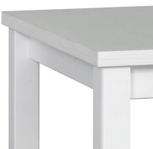 Jedálenský stôl MOLENA 1 biela