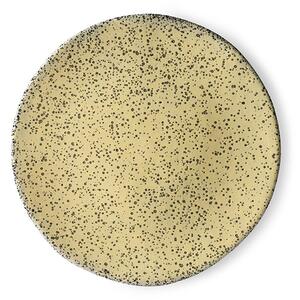 2ks žltý dezertný tanier Gradient Ceramics - Ø 22,5 * 1,5cm - HKLIVING