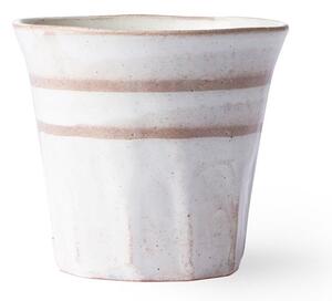 Bielo terakotový hrnček Bold & Basic - Ø 9 * 8cm - 250ml - HKLIVING