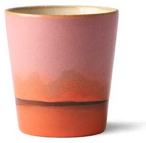 Farebný retro hrnček na kávu Mars - Ø 7,5 * 8cm / 180ml - HKLIVING