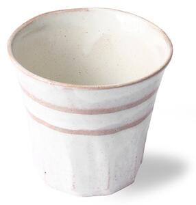 Bielo terakotový hrnček Bold & Basic - Ø 9 * 8cm - 250ml - HKLIVING