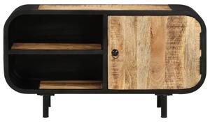 TV skrinka 90x30x48 cm surové mangovníkové drevo