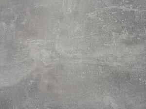 Vešiakový panel s botníkom sivý betón/biely