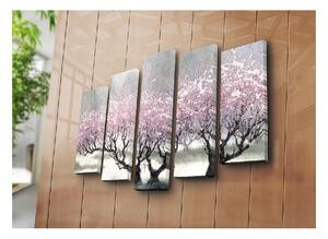 5-dielny obraz na plátne Cherry Blossom