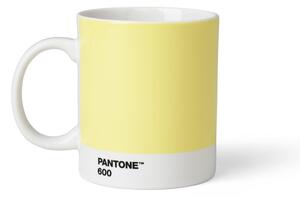 Svetložltý keramický hrnček 375 ml Light Yellow 600 – Pantone