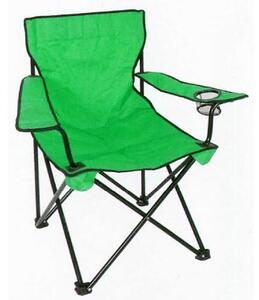 Stolička Strend Pro BC2012A, skladacia, zelená, 50x50x90 cm, 120 kg