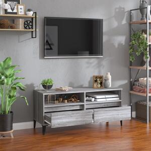 TV skrinka sivý dub sonoma 100x34,5x44,5 cm spracované drevo