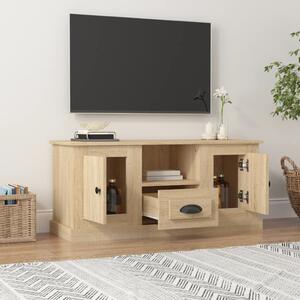 TV skrinka dub sonoma 100x35,5x45 cm kompozitné drevo