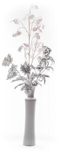 Vetvička MagicHome Vianoce, MoneyPlant.White, biela, 56x107 cm