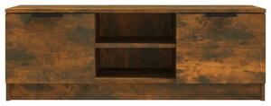 TV skrinka, tmavý dub 102x35x36,5 cm, kompozitné drevo