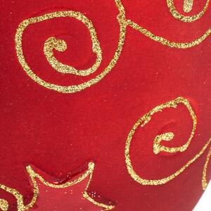 Keramický obal na kvetináč Golds červená, 15 x 12,5 cm
