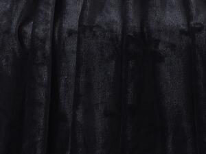 XPOSE® Mikroplyšová deka Exclusive - čierna 150x200 cm
