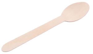 5 bal Lyžica MagicHome Woodline ECO Gastro, 160 mm, bal. 100 ks, 100% Natural