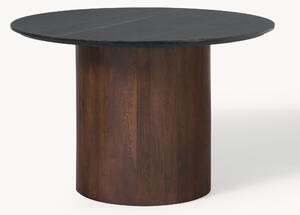 Okrúhly mramorový stôl Abby, Ø 120 cm