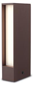 Zambelis E256 stojace LED svietidlo hrdzavo hnedé, 6W, 3000K, 25cm