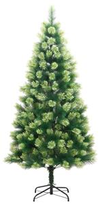 Umelý výklopný vianočný stromček so stojanom 210 cm