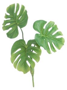 Umelá dekoračné kvetina Filodendron - 15 * 12 * 28 cm - J-Line by Jolipa