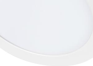 Zapustené alebo prisadené bodové biele 18 cm vrátane LED 3 stupne stlmenie až teplé - Trans